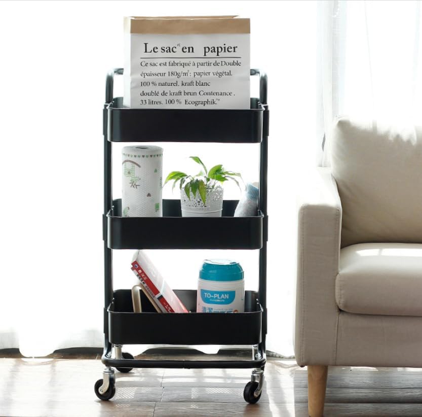 3-Tier Storage Trolley