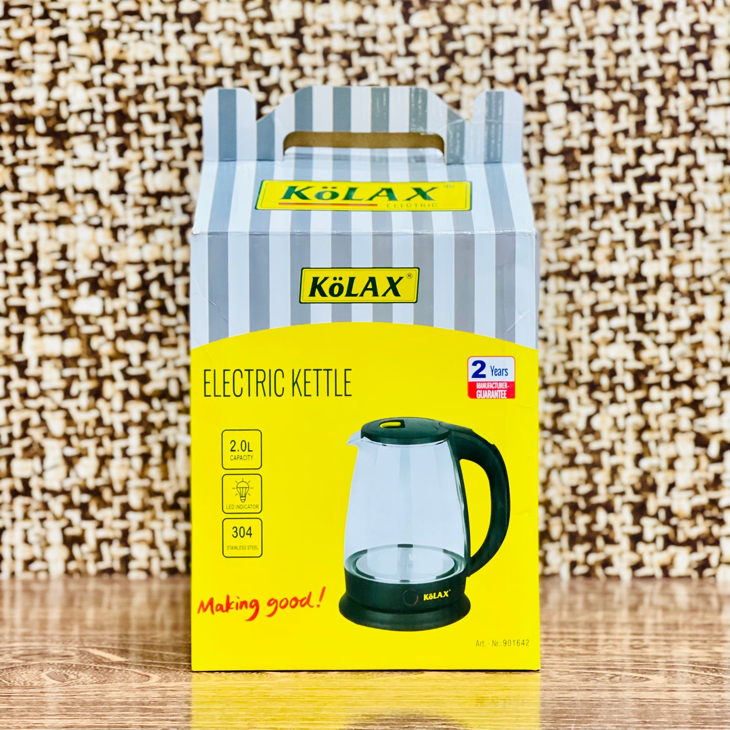 Kolax Electric Glass Kettle