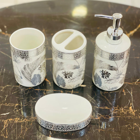 4pcs Ceramic Bath Set