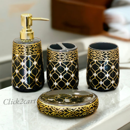 4pcs Ceramic Bath Set