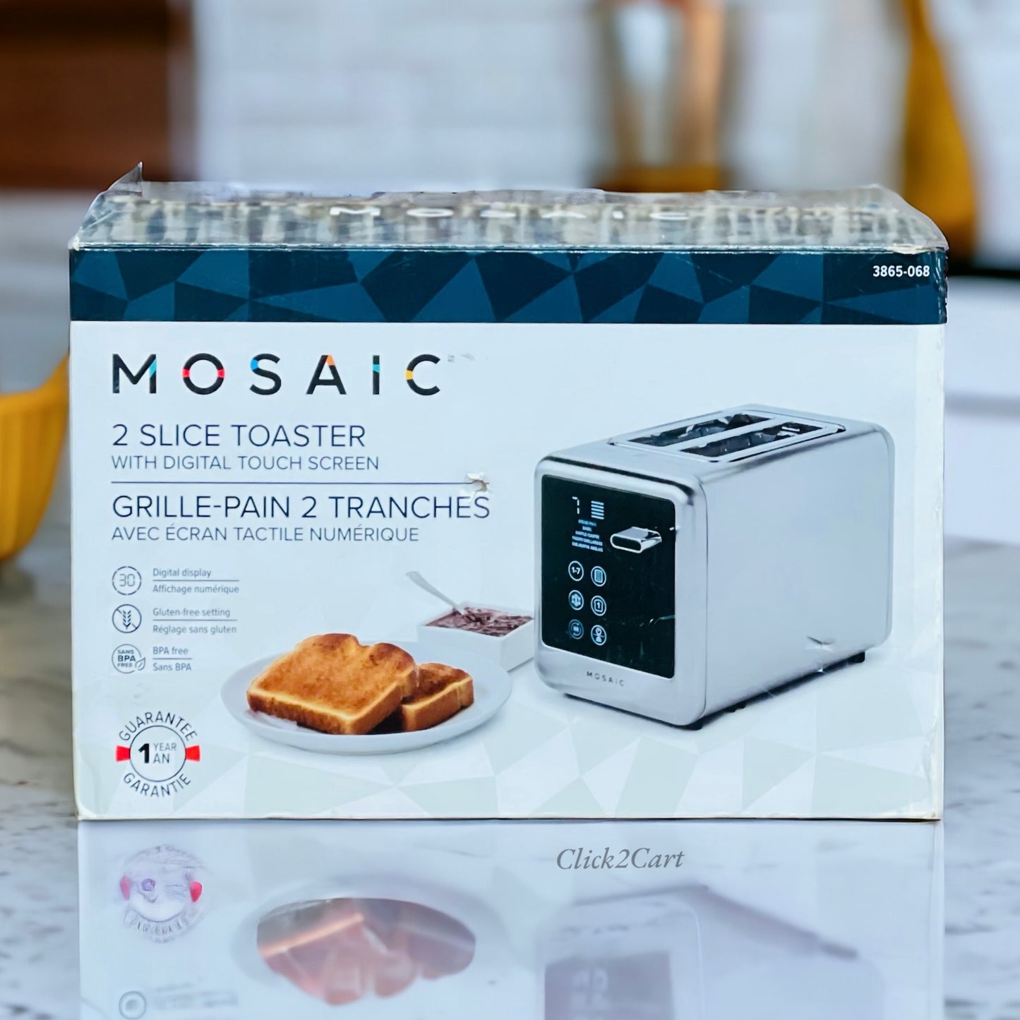 Mosaic 2 Slice Toaster