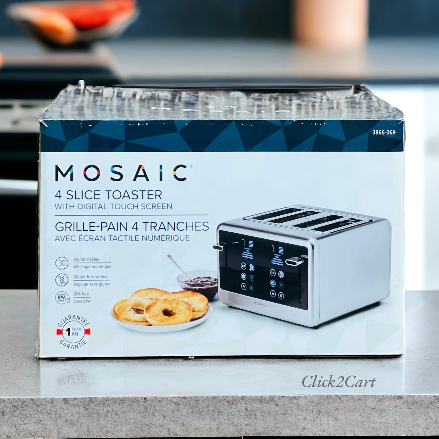 Mosaic 4 Slice Toaster