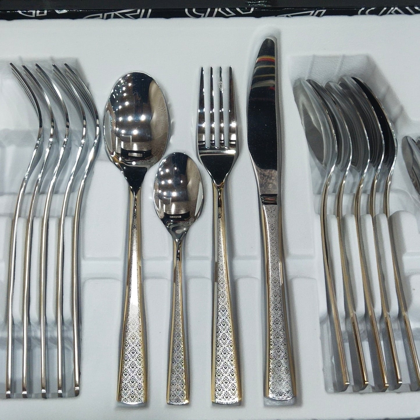 Ayd 24 Pcs Cutlery Set (Silver)