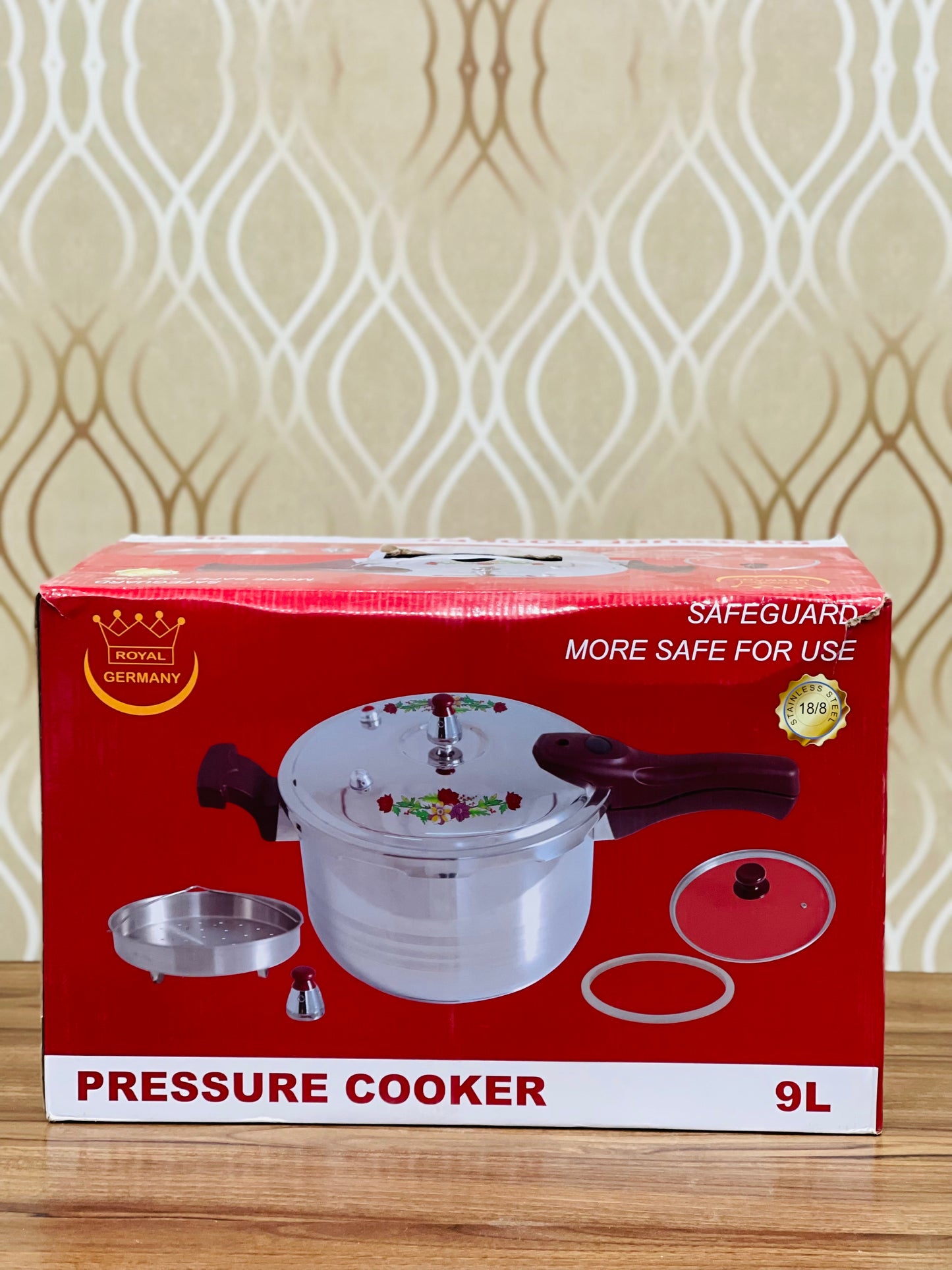 9L Stainless Steel Pressure Cooker