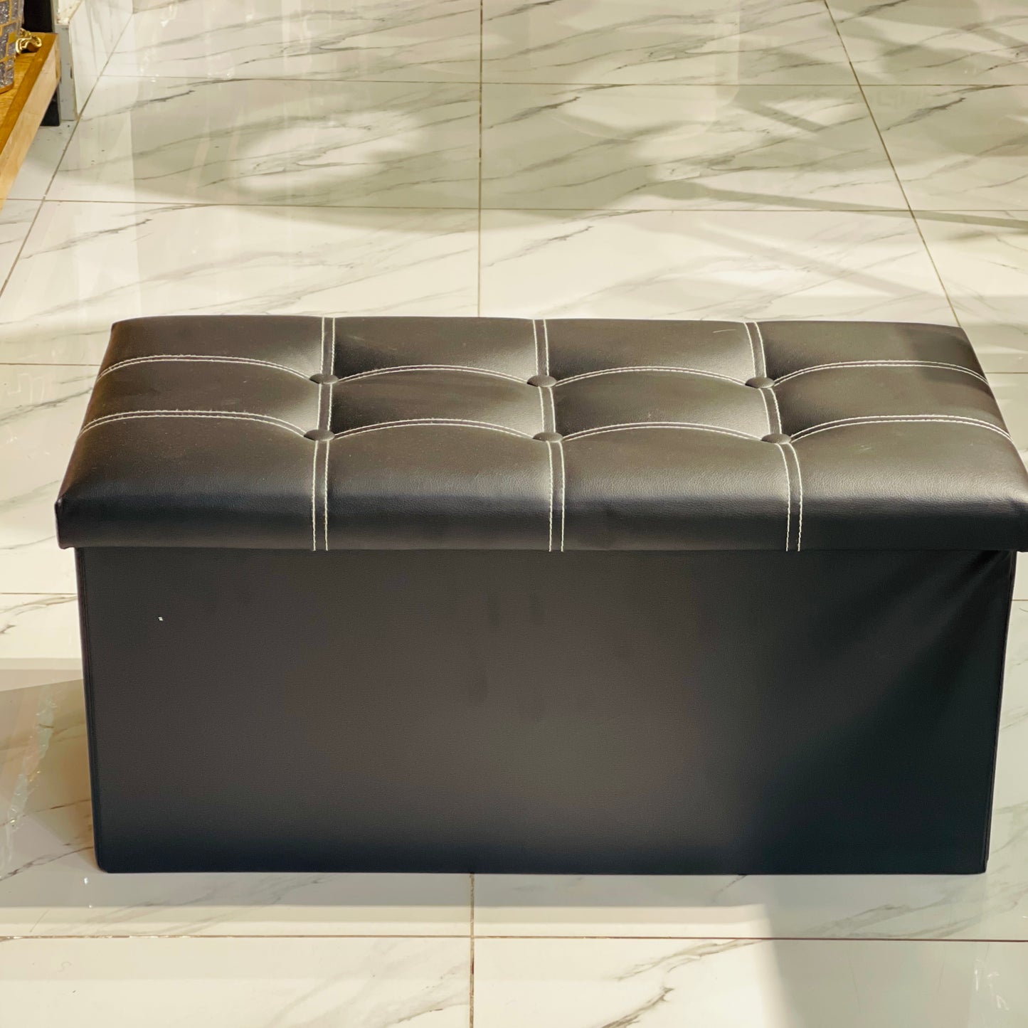 2 Seater Modular PU Leather Folding Storage