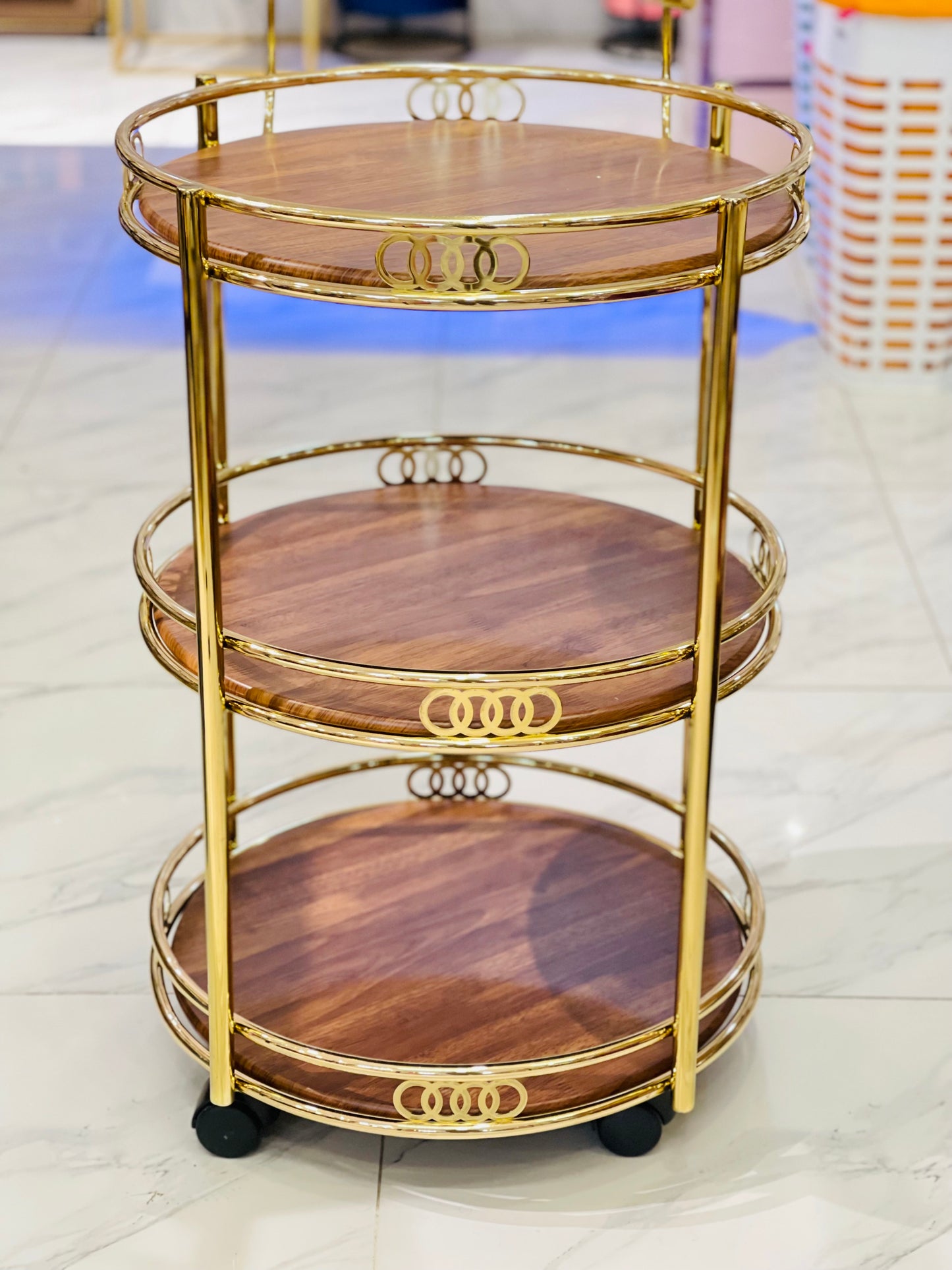 Luxury Round Trolley