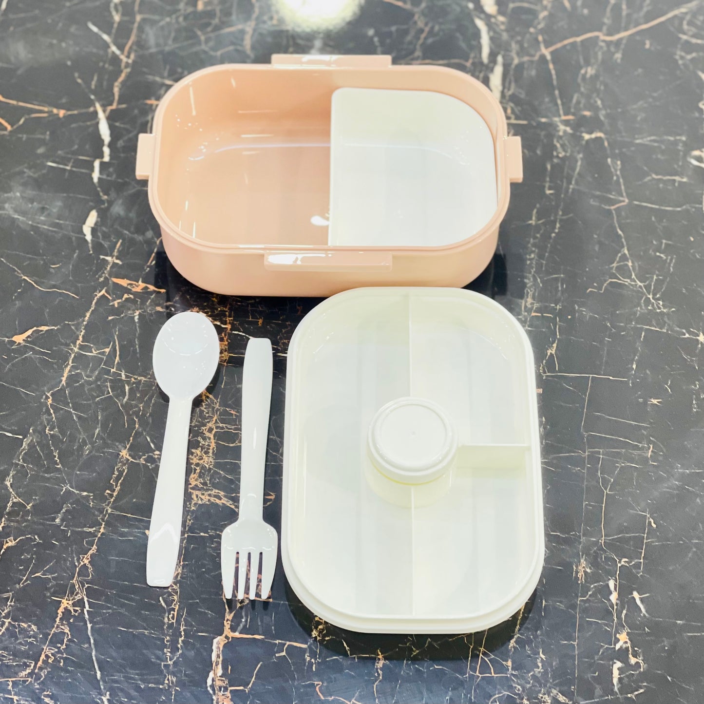 Lunch Box With Cutlery