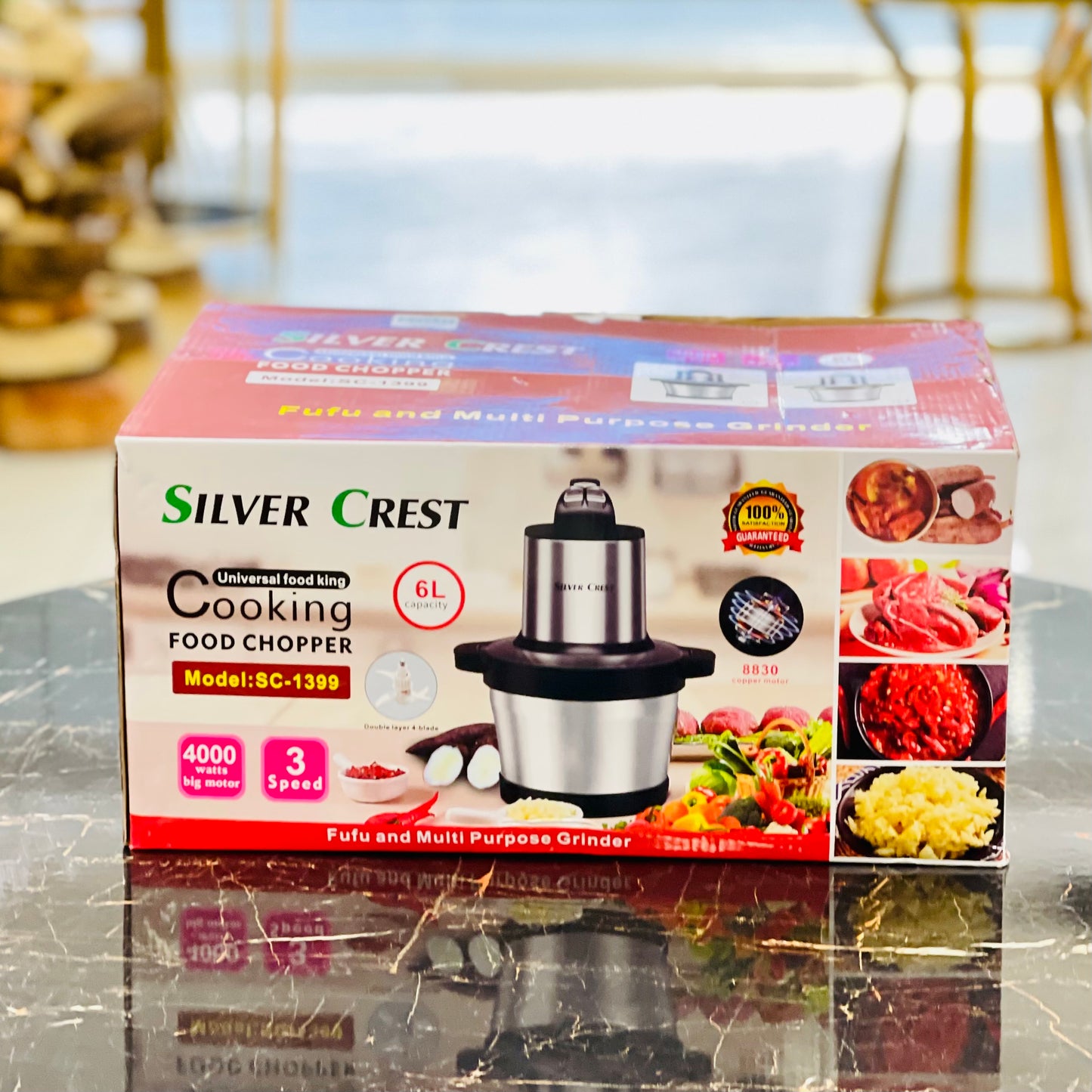 Silver Crest Chopper (6liters)