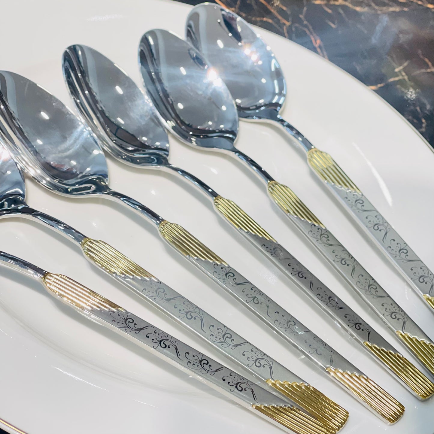 6pcs Table Spoon Set