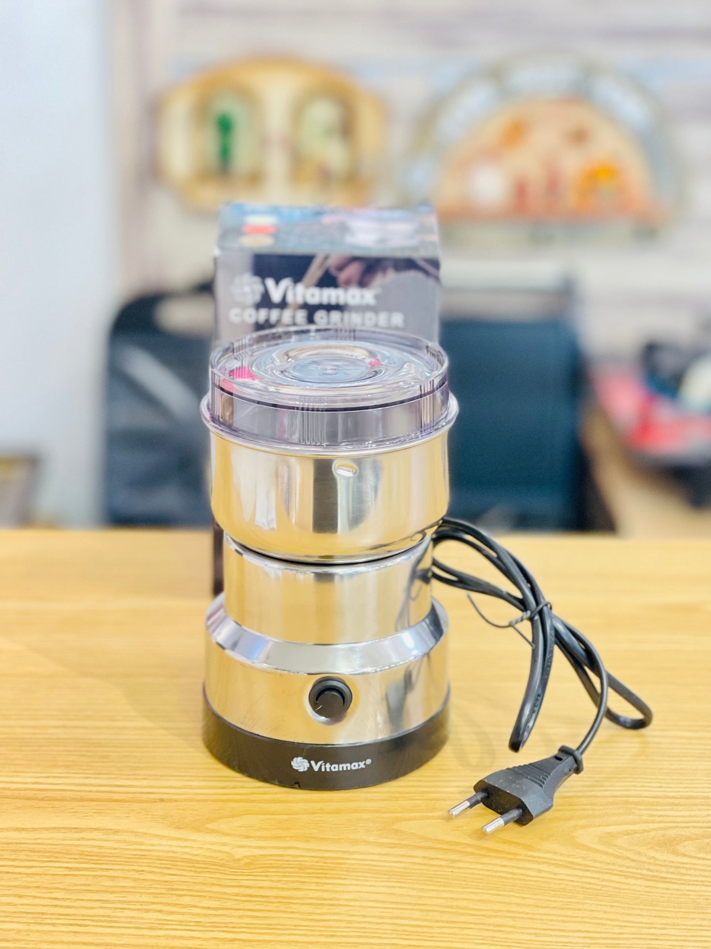 Stainless Steel Electric Coffee Grinder