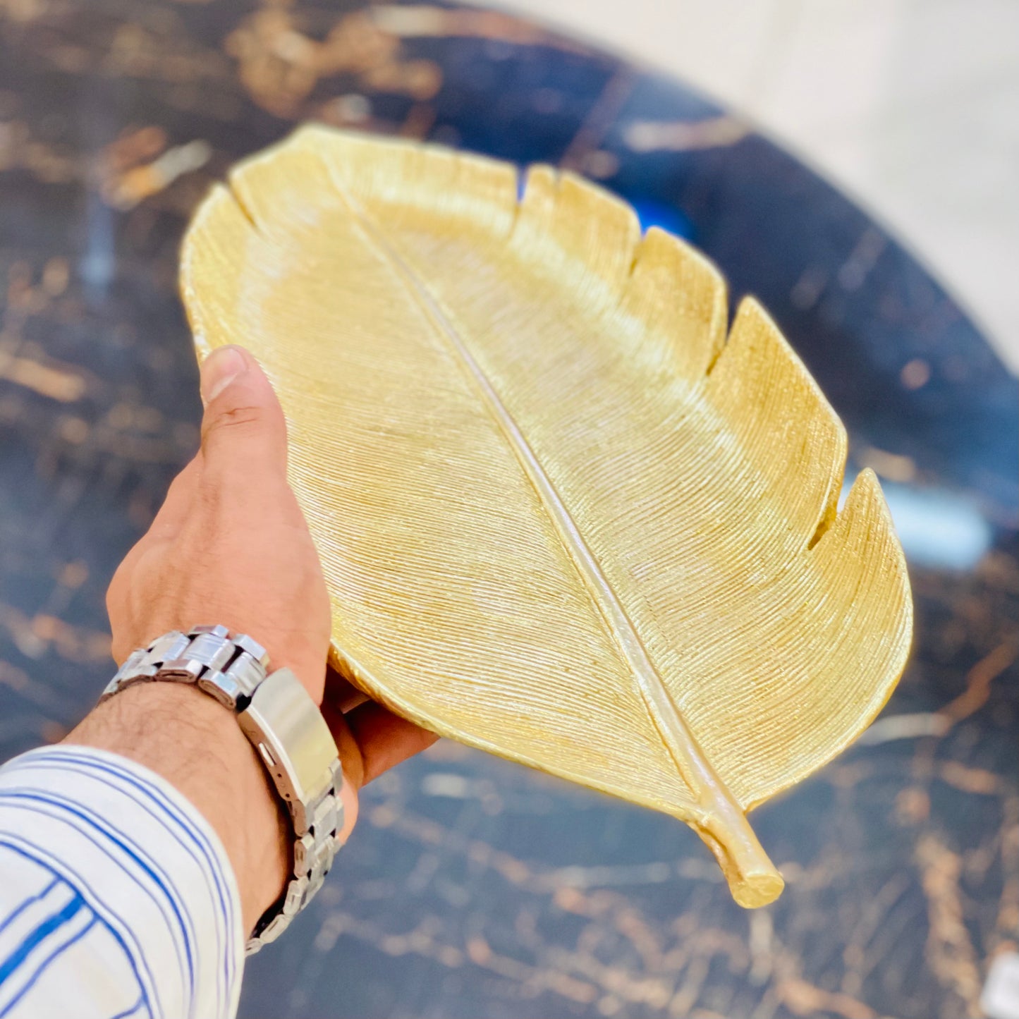 Ceramic Leaf Tray