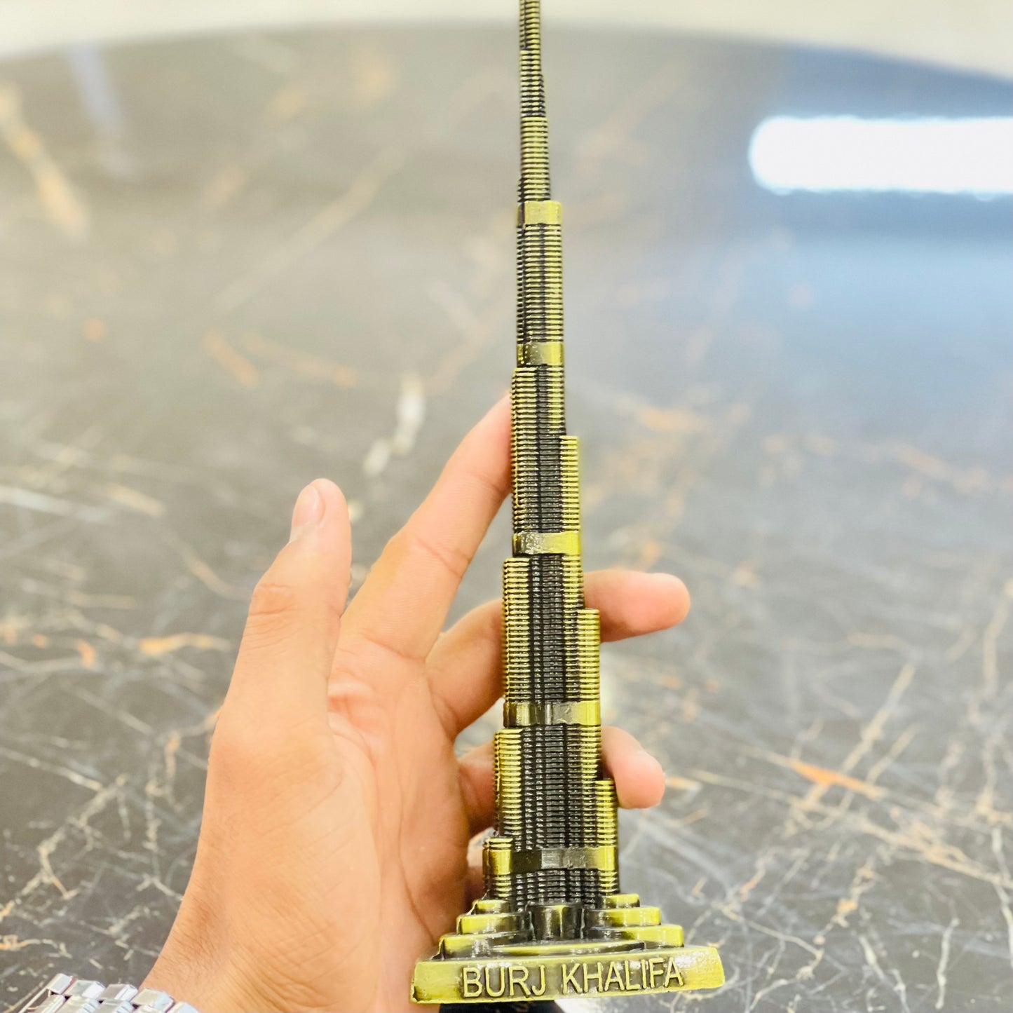 Burj Khalifa Metal Tower Model