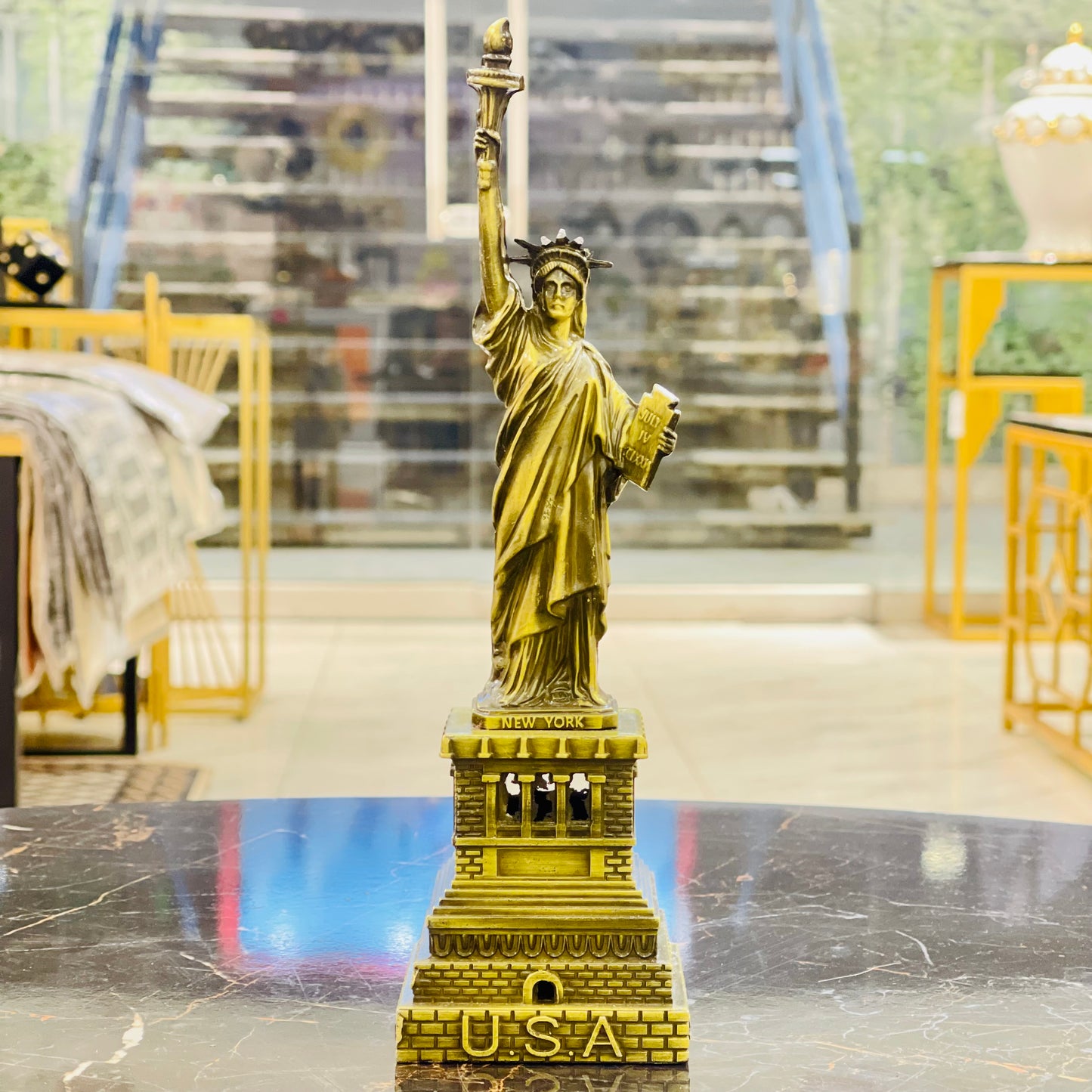 Metal Statue of Liberty