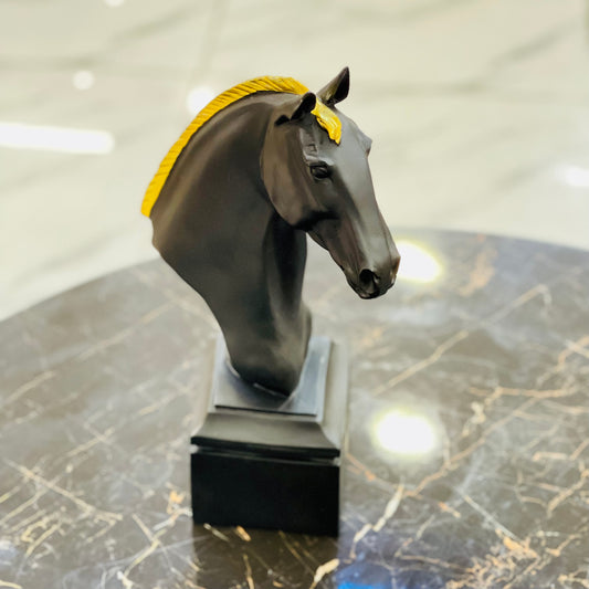 Resin Horse Head Statue