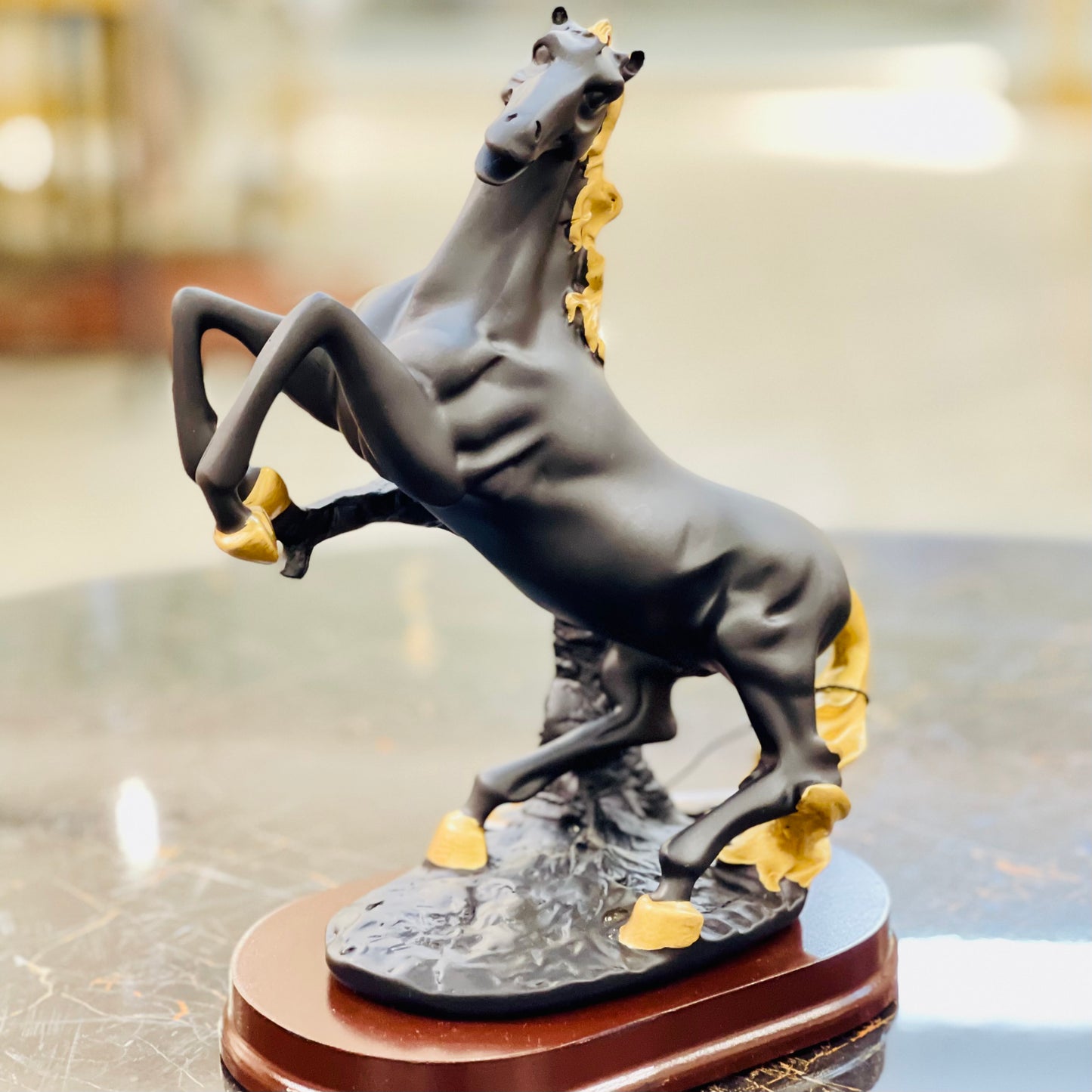 Artificial Rasin Horse Statue