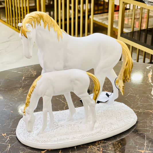 White Horses Sculpture