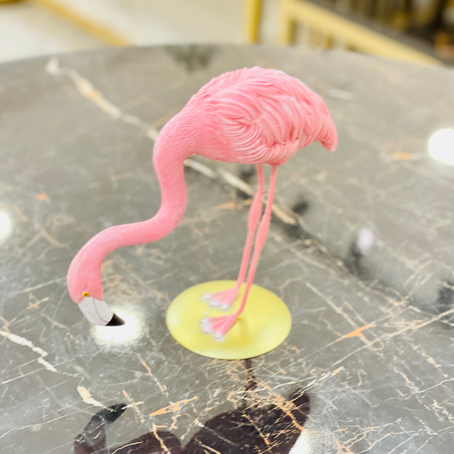 Pink Flamingo Statue