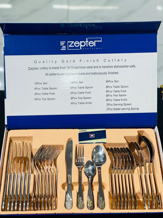 Zepter 36pc cutlery set