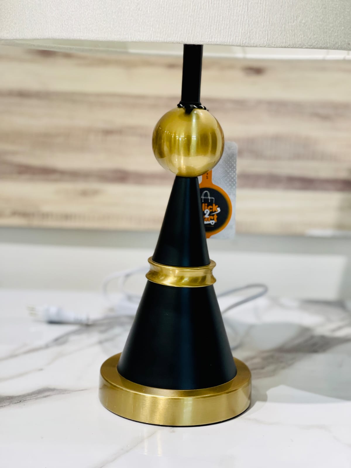 Black and Gold Table Lamp