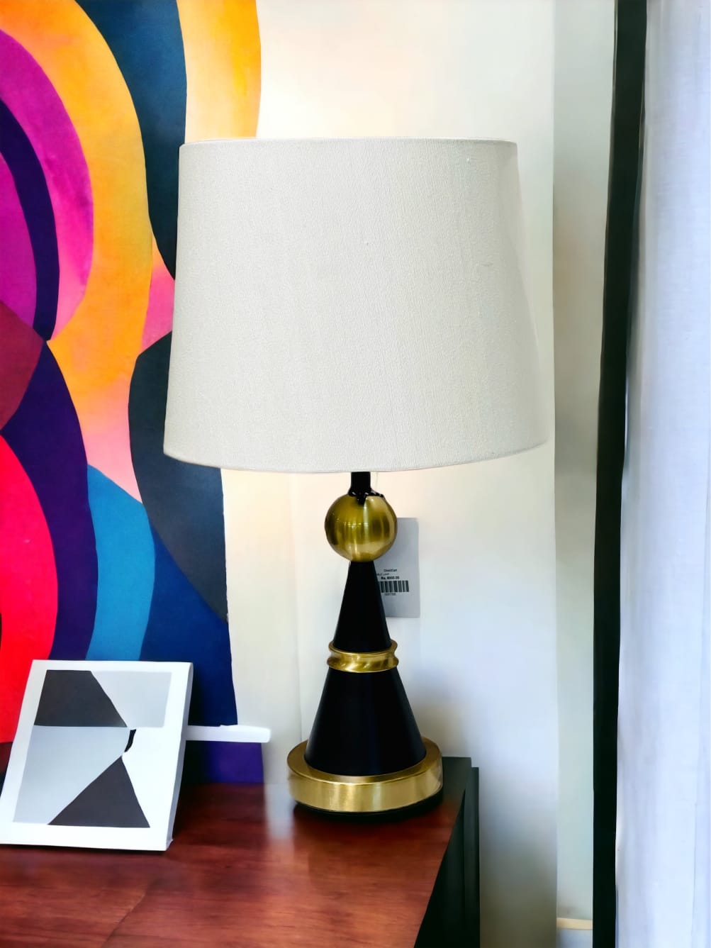 Black and Gold Table Lamp