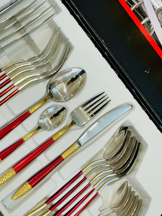 AYD 24-Pcs Elegant Cutlery Set