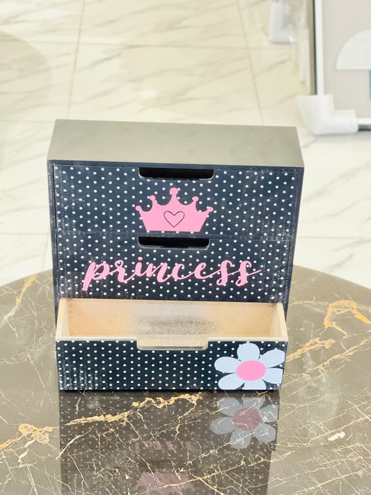 3 Drawer Jewelry Box