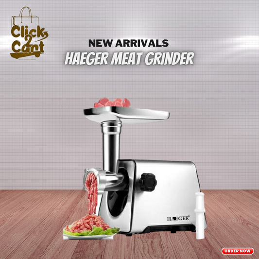 HAEGER HG-3397 multi-function meat grinder electric