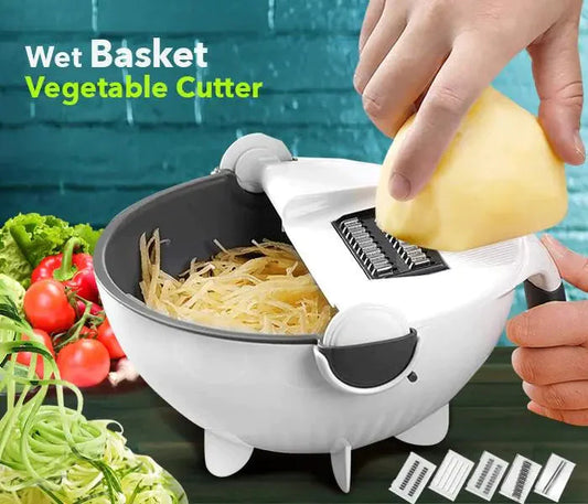 Wet Basket Vegetable Cutter