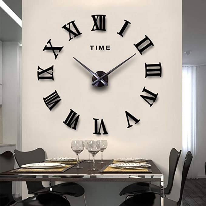 Sticker Wall Clock (Large)