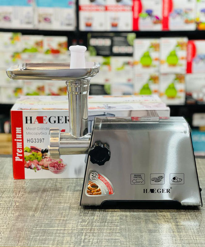 HAEGER HG-3397 multi-function meat grinder electric - Click 2Cart