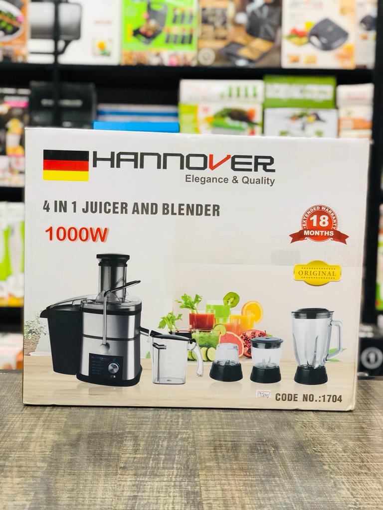 Hannover 4in1 Juicer Blender