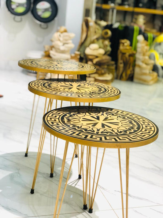 3pcs Stylish Wooden Table set