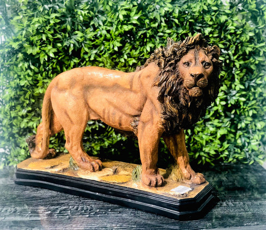 Antique Lion Statue