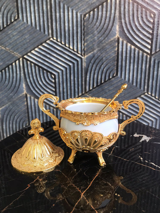 Turkish Ottoman Style Sugar Pot