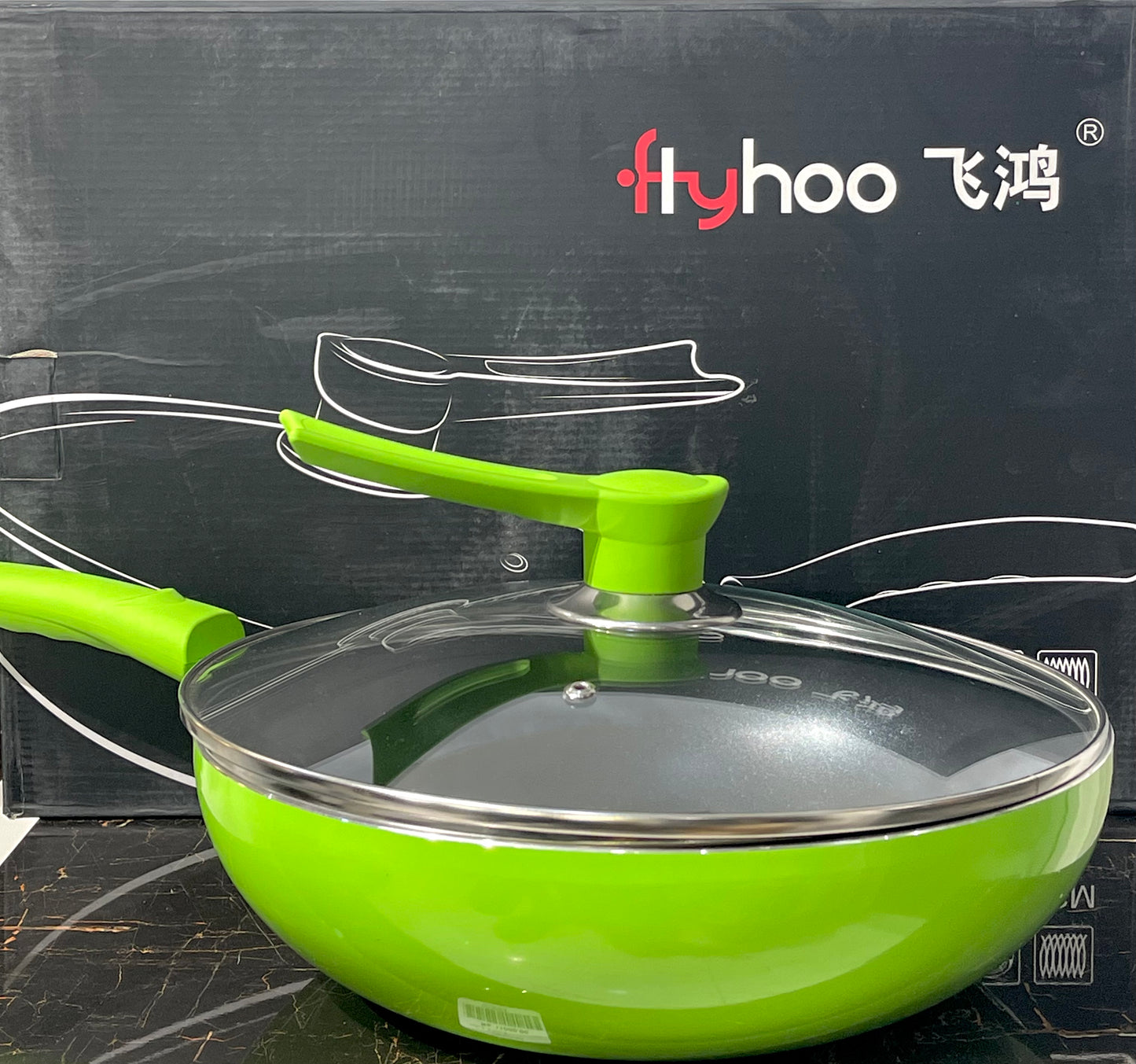 Wok (Long Handle) 30cm