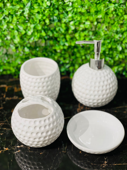 4pcs Ceramic Bath Set