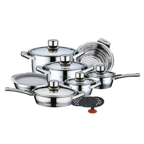 17 Pieces Deluxe Cookware Set